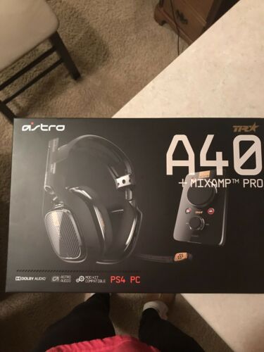 Astro Gaming A40 TR Headset + MixAmp Pro TR for PS4 - Black