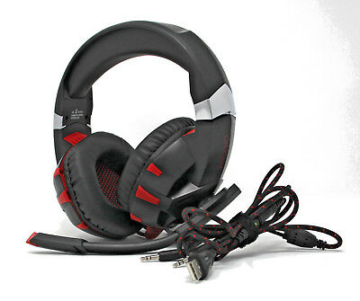 Onikuma K2 High Performance Professional Gaming Headset Red