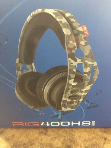 Platronics PS4 Rig 400HS Camo Headset With Mic In Box