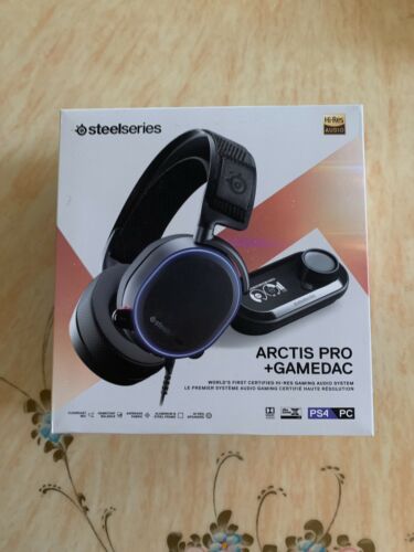 BRAND NEW SEALED Steelseries Arctis Pro + GameDac HI RES PS4 PC