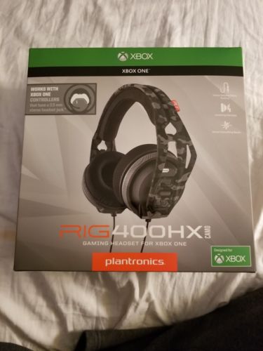 Plantronics RIG 400HX Camo Stereo Gaming Headset for Xbox One