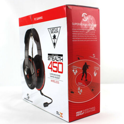 Turtle Beach Ear Force Stealth 450 Wirless Sorround Sound PC Gaming HeadSet