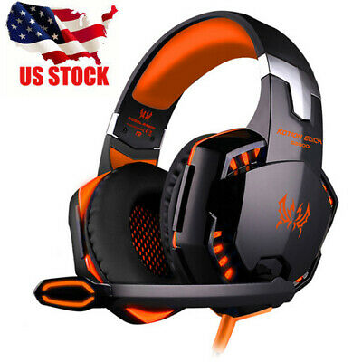 EACH  G2000 Stereo Bass Surround Gaming Headset for PS4 New Xbox One PC with Mic