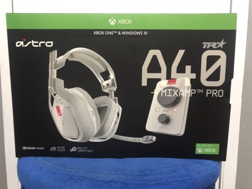 Astro A40 TR w/ Mix Amp Pro TR White Headset