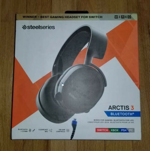 SteelSeries Arctis 3 Bluetooth 2019 Edition Wired and Wireless Gaming Headset