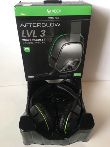 Open Box UNUSED Afterglow LVL 3 Wired Headset for Xbox One