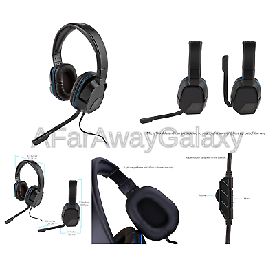 PDP Sony Afterglow LVL 3 Stereo Gaming Headset 051-032, Black Playstation4