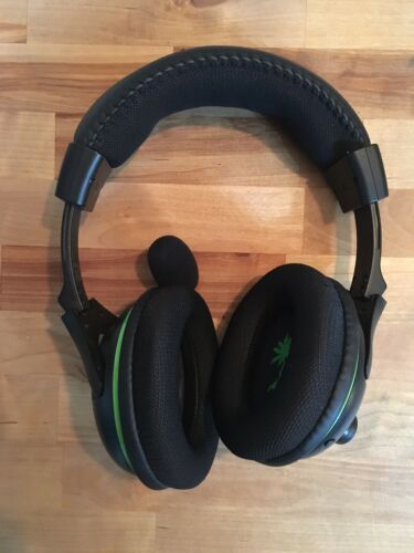 Turtle Beach Ear Force XL1 Black/Green Headband Headsets for Multi-Platform