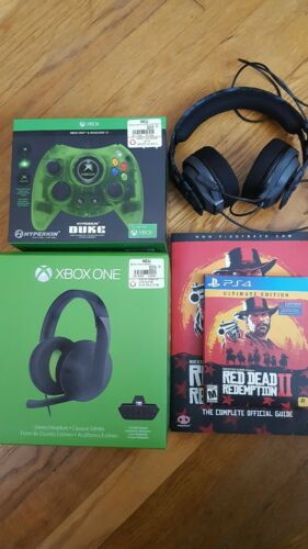 Xbox One, PS4 lot. All used, NM. Adult owned.