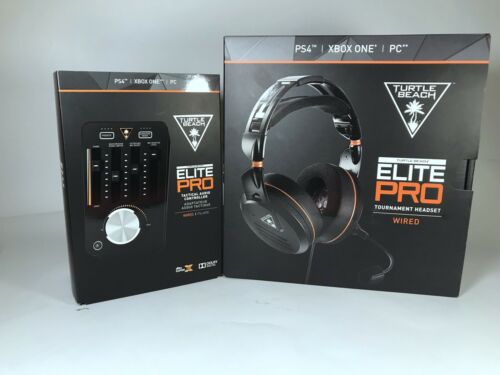 Turtle Beach Elite Pro Tournament Gaming Headset AND Tactical Audio Controller