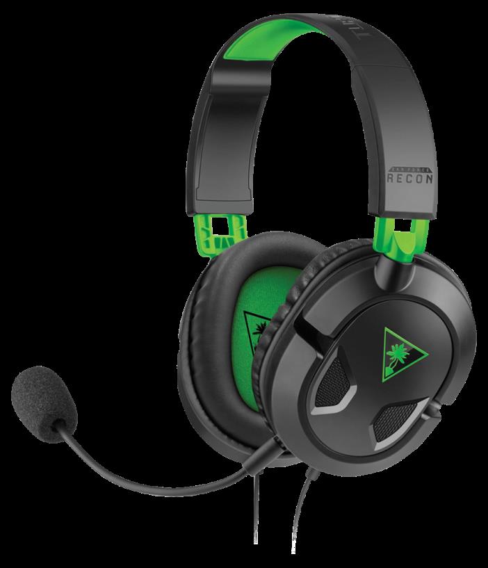 Turtle Beach Ear Force Recon 50X Stereo Gaming Headset Headphones Xbox One Black