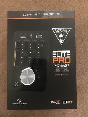 Turtle Beach Elite Pro TAC Audio Controller DTS 7.1 Surround Sound -New In Box