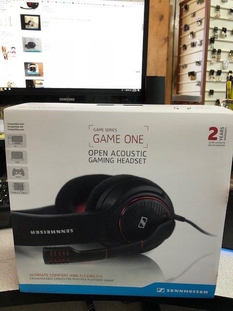 Sennheiser Game One Acoustic Headset Black/Red 506080