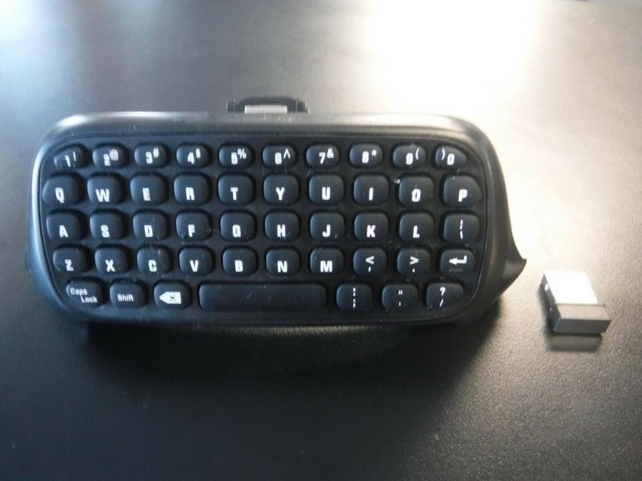 Microsoft Xbox One Wireless Keyboard Controller Keypad Accessory