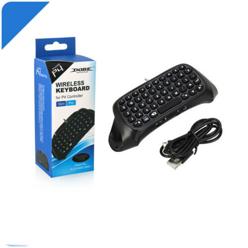 New Bluetooth Mini Wireless Keyboard Keypad for PlayStation 4 PS4 Controller