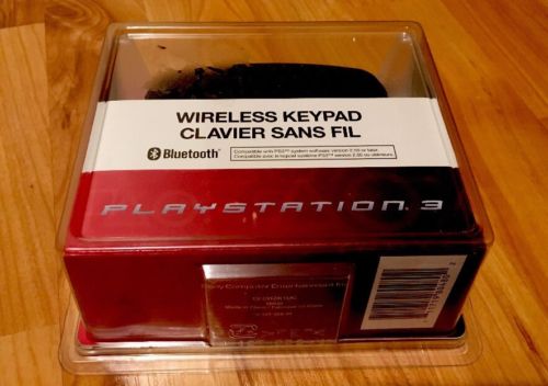 Sony Playstation 3 Wireless Keypad Bluetooth