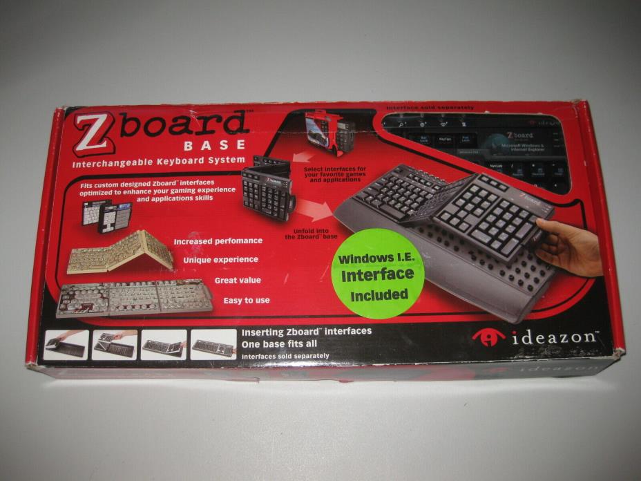 Z Board The Ultimate Gaming Keyboard Base Interchangeable New