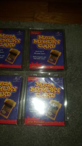 Brand New Gameboy Color MEGA MEMORY CARD ~ Stores up yo 100 Game Saves ~ RARE!