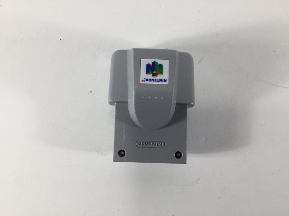 Official Nintendo 64 N64 Rumble Pak Pack ~ Works Great! ~ Fast Shipping! ~ OEM