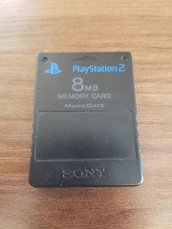 Official Sony Brand PS2 Memory Card Unit MagicGate 8MB