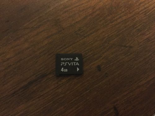 Official PlayStation PS Vita 4GB Memory Card