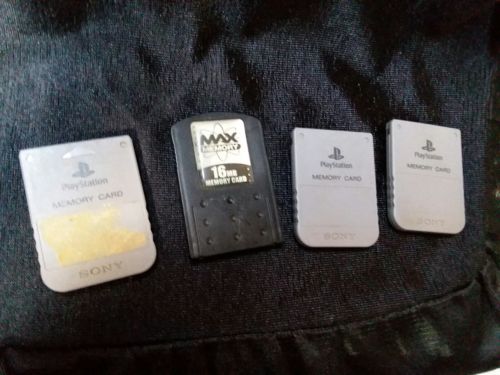 Sony Playstation Memory Cards Preowned