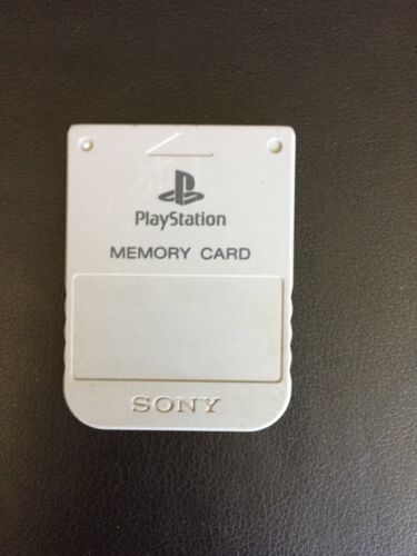 PlayStation 1 Memory Card Official Sony Brand