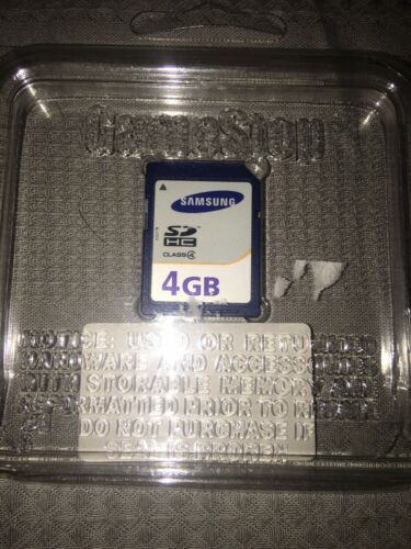 Sandisk Samsung 4GB SD Card Memory Card