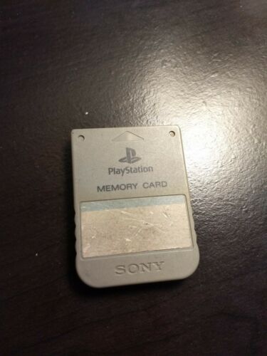 Playstation One Memory Card