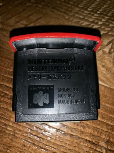 Nintendo 64 Expansion Pak Pack Official N64 Memory Pack OEM Original NUS-007