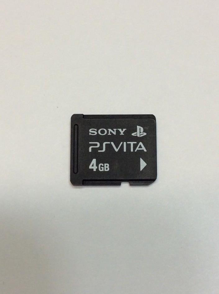 Genuine Sony PS Vita (PlayStation Vita) 4GB Memory Card