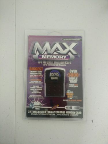 Memory Card For Nintendo GameCube MAX memory 32 Times Bigger Then Standerd