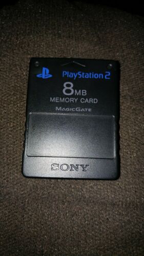 PlayStation 2 Ps2 Memory Card 8mb Magic Gate Pre Owned