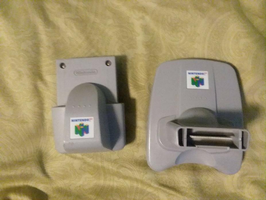 Official Nintendo 64 N64 Rumble Pak & Transfer Pak
