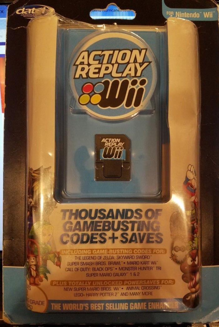 Action Replay Wii with 1gb Gaming Grade Sd Card DUS0352 (B02) NEW