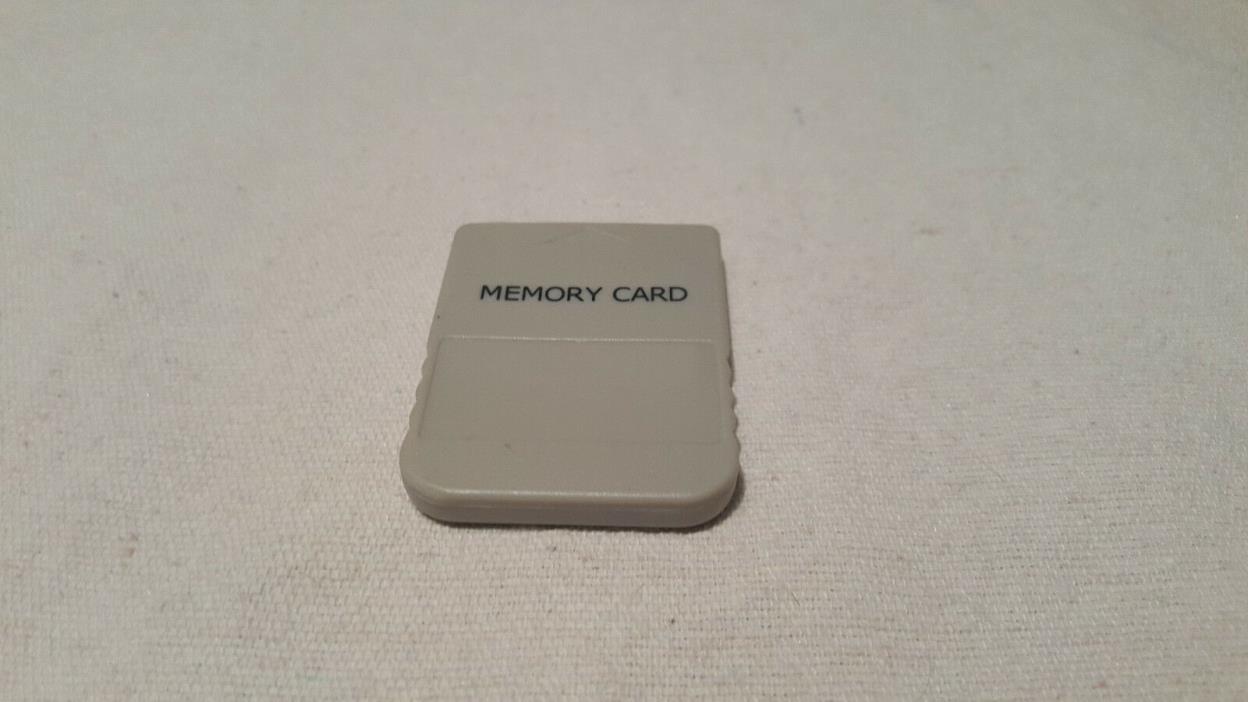 third party  psx memory card USED
