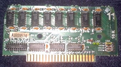 Vintage Atari 16K Memory Board C014700 REV. F-Tested Working!-Free USA Shipping!