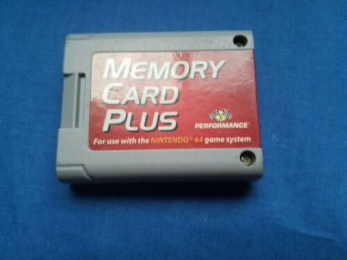 Performance Memory Card P-302  for Nintendo 64 N64 Console