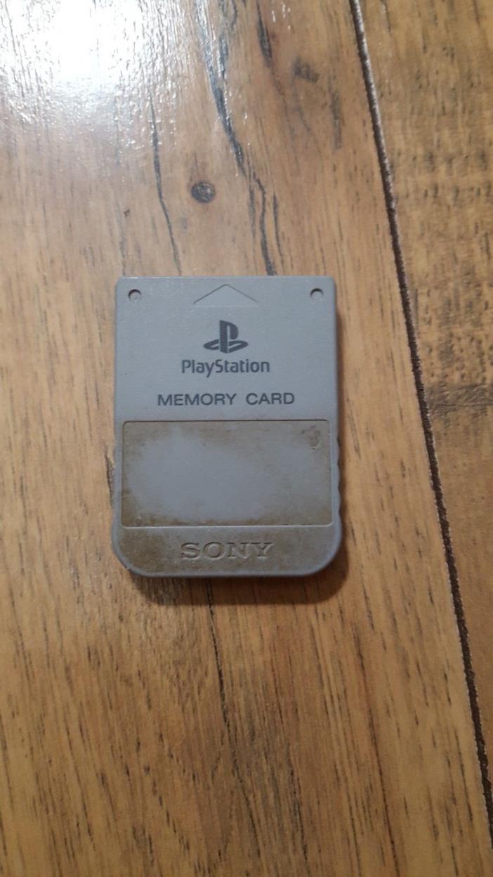 Ps1 Memory Card