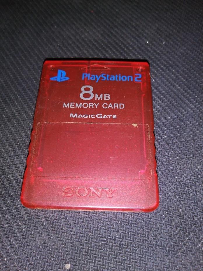Official  Memory Card for Sony Playstation 2