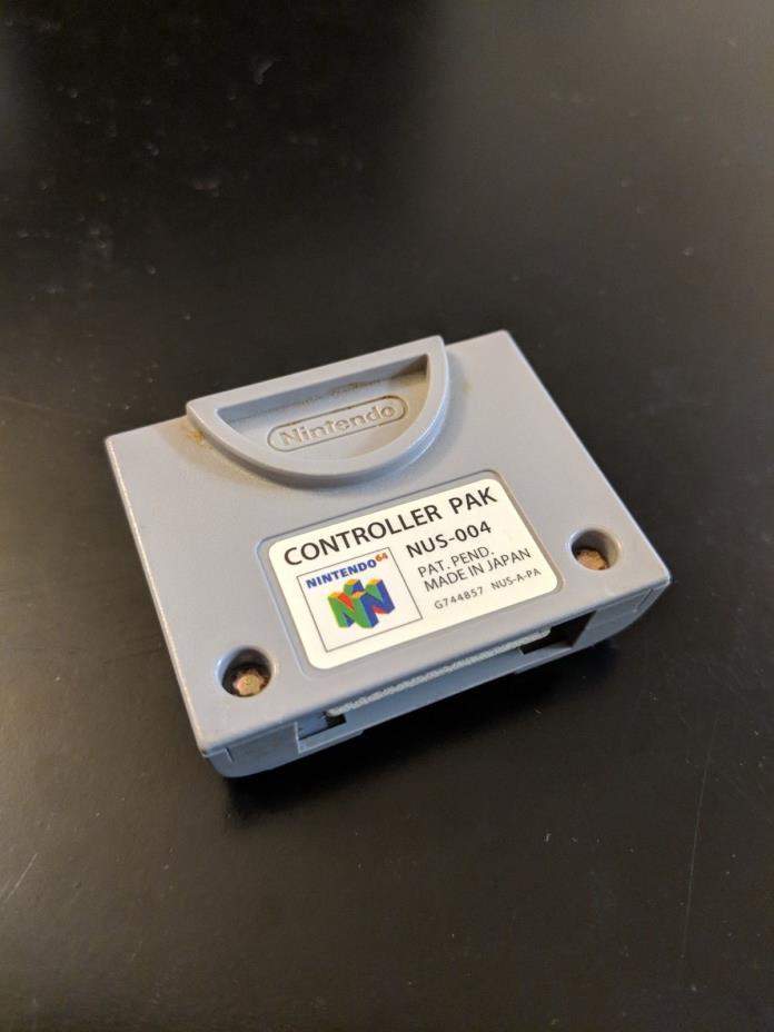 Nintendo 64 Controller Pak - Memory Card