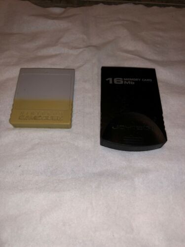Nintendo Gamecube GRAY Memory Card Lot DOL-008 FREE SHIP Genuine Official OEM