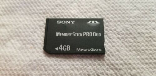 ???? Sony Memory Stick ProDuo 4 GB For Sony PSP - Fast Free Shipping ????