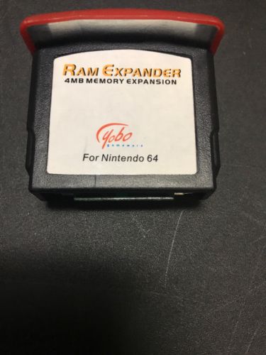 Nintendo 64 Red Video Game Expansion Pack Ram Memory D