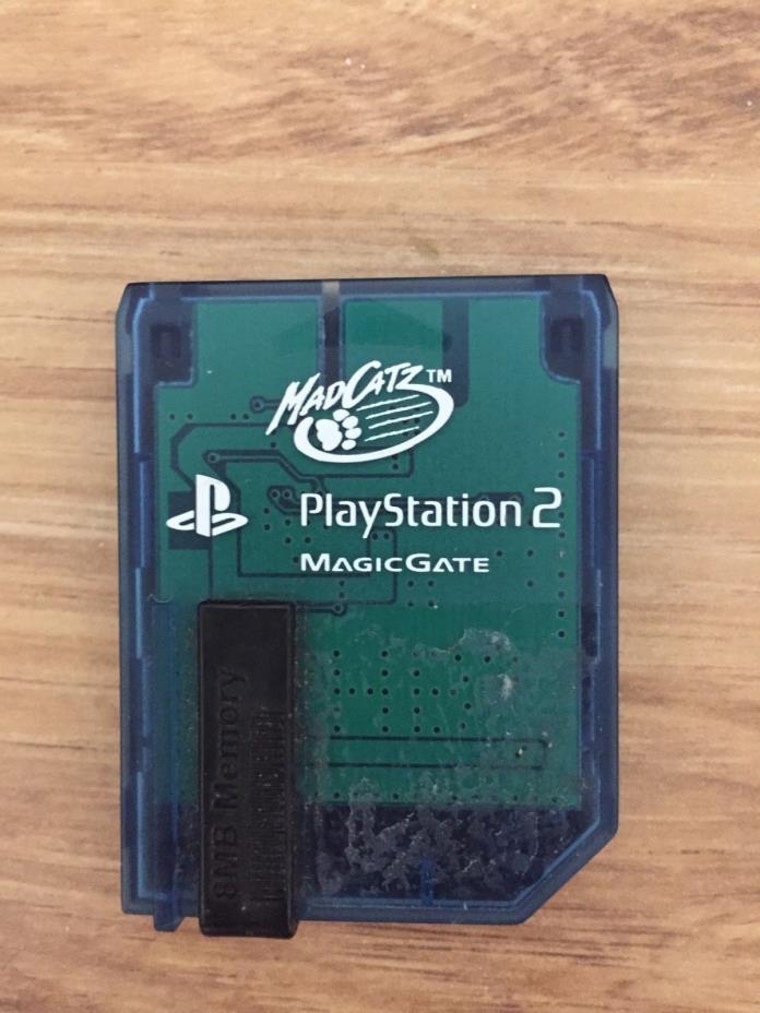 Official Genuine PS2 Memory Card 8 MB Magic Gate PlayStation