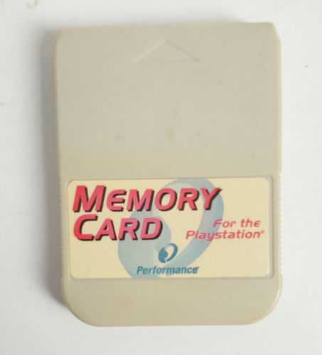 Performance Memory Card 15 Block For PS1 PlayStation 1 MB