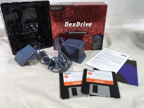 NEW DexDrive Dex Drive N64 GES Game Save Exchange System by InterAct