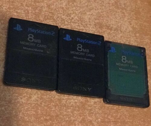 Playstation 2  8MB Memory card original used