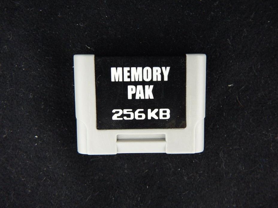 Controller Memory Pak Nintendo 64 256KB Tested N64