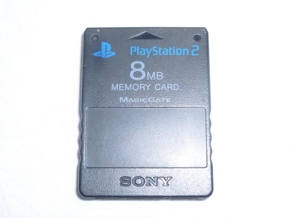 Official OEM Genuine Sony Playstation 2 PS2 8MB Magicgate Memory Card SCPH-10020
